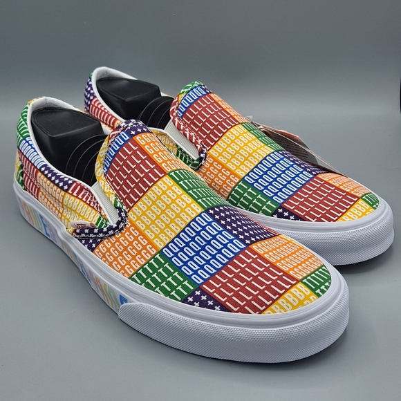New Mens Vans Classic Slipon Pride 